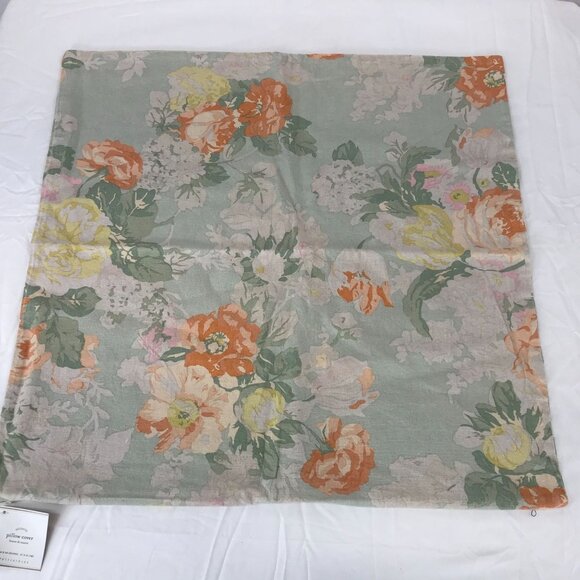 POTTERYBARN ~ ELORA FLORAL LINEN BLEND PILLOW CASE LOT OF 4 ~ 24" - Picture 6 of 7